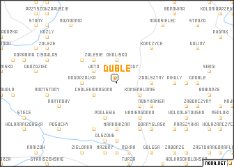 map of Duble