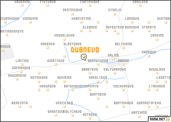 map of Dubnevo