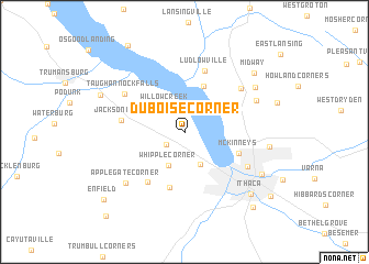 map of Duboise Corner