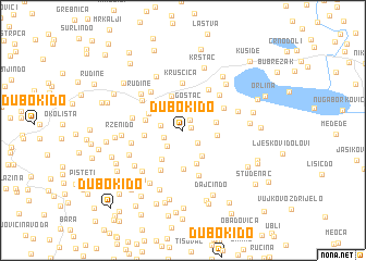 map of Duboki Do