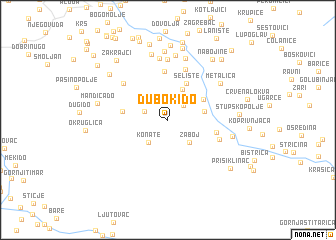 map of Duboki Do