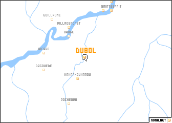 map of Dubol