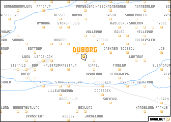 map of Duborg