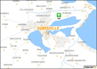 map of Dubosville