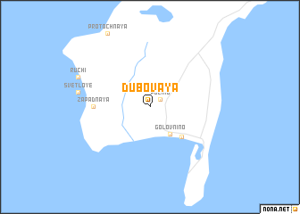 map of Dubovaya