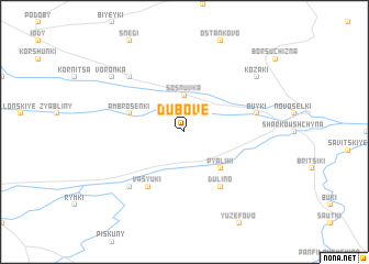 map of Dubove