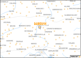 map of Dubovik