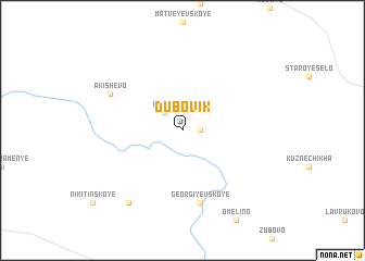 map of Dubovik