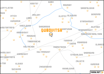 map of Dubovitsa