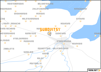 map of Dubovitsy