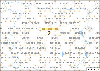 map of Dubovka