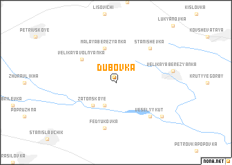 map of Dubovka