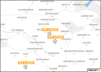 map of Dubovka