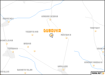 map of Dubovka