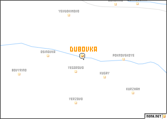 map of Dubovka