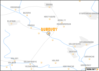 map of Dubovoy