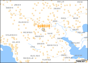 map of Dubovo