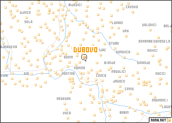 map of Dubovo