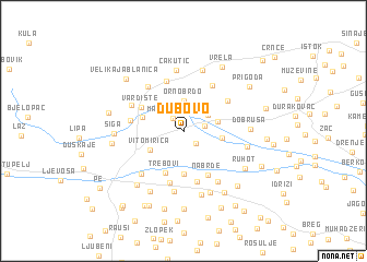 map of Dubovo