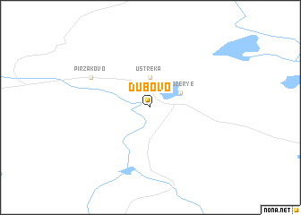 map of Dubovo