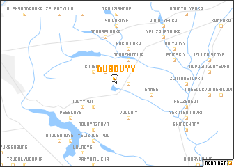 map of Dubovyy