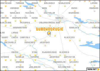 map of Dubowo Drugie