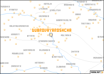 map of Dubrovaya Roshcha