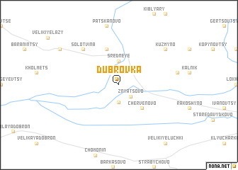 map of Dubrovka