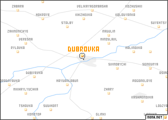 map of Dubrovka