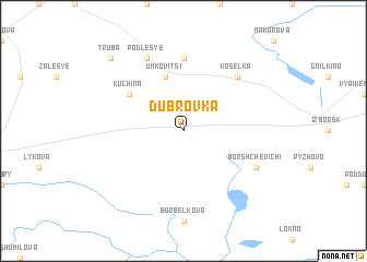 map of Dubrovka