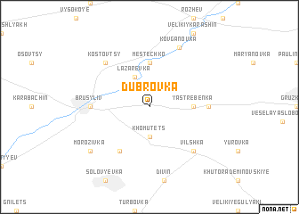 map of Dubrovka