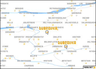 map of Dubrovka