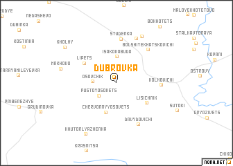 map of Dubrovka