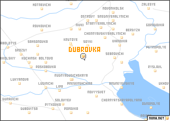 map of Dubrovka