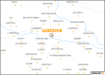 map of Dubrovka