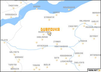 map of Dubrovka