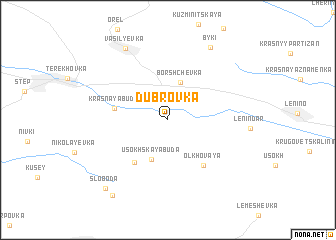 map of Dubrovka