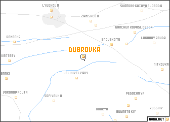 map of Dubrovka