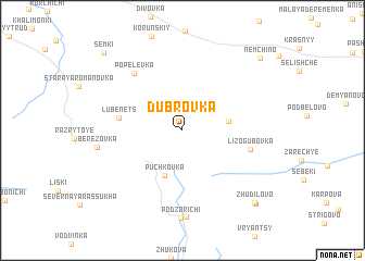 map of Dubrovka