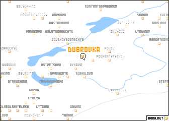 map of Dubrovka