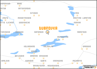 map of Dubrovka