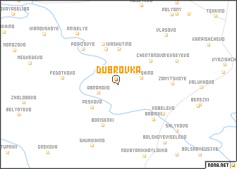 map of Dubrovka