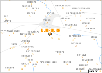 map of Dubrovka