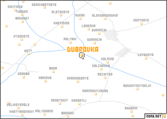 map of Dubrovka