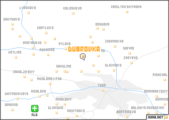 map of Dubrovka