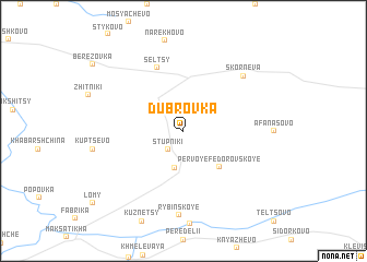 map of Dubrovka