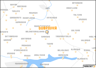 map of Dubrovka