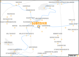 map of Dubrovka