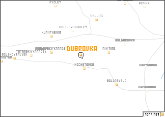 map of Dubrovka