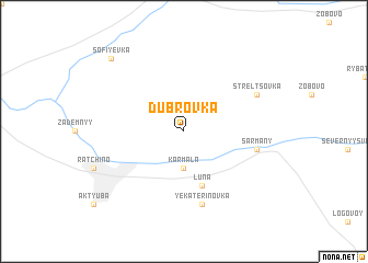 map of Dubrovka